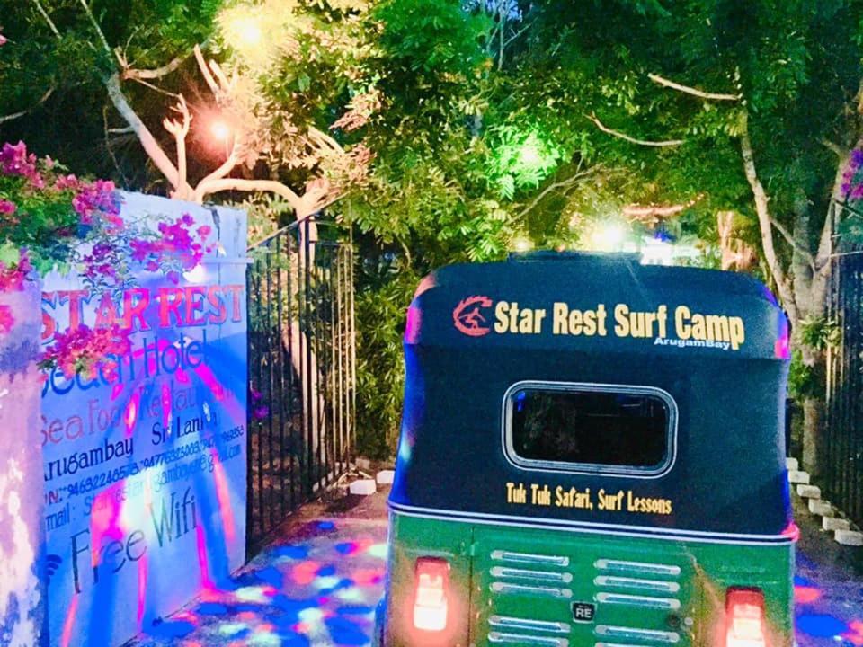 Hotel Star Rest Surf Camp Arugambay Arugam Bay Esterno foto